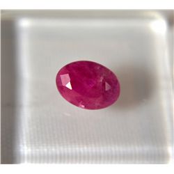 Very Nice Burma Ruby  1.20ct  Oval Cut  7 x 5mm