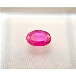 Very Nice Burma Ruby  .40ct  Oval Cut  6 x 4mm