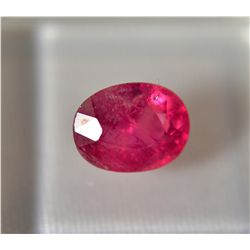 Very Nice Burma Ruby  1.85ct  Oval Cut  8 x 6mm