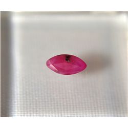 Very Nice Burma Ruby  .30ct  Oval Cut  6 x 2mm