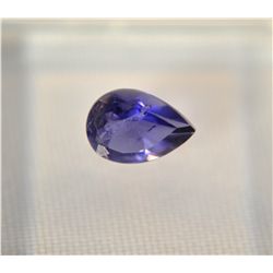 *Rare Tanzanite Gemstone  Only Found in Tanzania, Africa  .50ct  Pear Cut  7mm*
