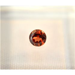Beautiful Garnet Gemstone   .40ct  Round Cut  4mm