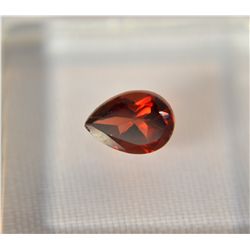 Beautiful Garnet Gemstone   .90ct  Pear Cut  7 x 4.5mm