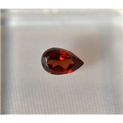 Beautiful Garnet Gemstone   .50ct  Pear Cut  6 x 4mm
