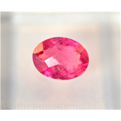 Beautiful Garnet Gemstone   1.20ct  Oval/ Diamond Cut  8 x 6mm