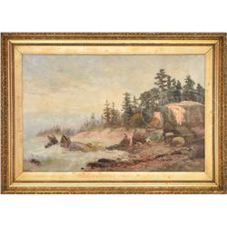 WILLIAM LEES JUDSON (American, 1842-1928) "CASCO BAY"