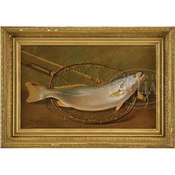 JOHN CLINTON SPENCER (American, 1861-1919) RECENT CATCH