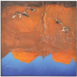 BEVERLY LINNEY HALLAM (American, 1923- ) "POOL"