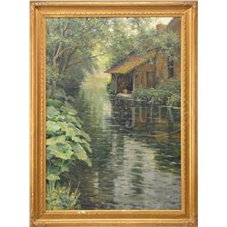 LOUIS ASTON KNIGHT (American, 1873-1948) "CLEAR WATER"