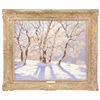 Image 1 : IVAN FEDOROVICH CHOULTSE (Russian, 1877-1932) SHIMMERING TREES IN WINTER