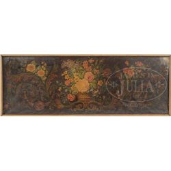 UNSIGNED (European, 19th/20th Century) STILL LIFE WITH FOLIATE SCROLLS