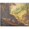 Image 1 : OLD MASTER (European, 18th Century) MEN ON HORSEBACK NEAR FALLS