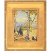Image 1 : EMILE ALBERT GRUPPE (American, 1896-1978) LANDSCAPE WITH BIRCHES AND HILLS
