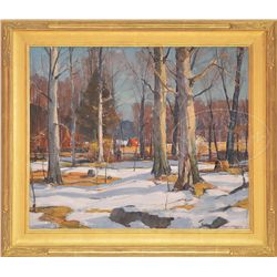 CARL WILLIAM PETERS (American, 1897-1980) "WOOD'S END"