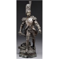 FRENCH SOLDIER (Italian, 1848-1919) LUCA MADRASSI