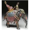 Image 1 : UNSIGNED (Austrian, 19th/20th Century) ELEPHANT WITH HOWDAH AND PARSEE