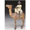Image 1 : UNSIGNED (Austrian 19th/20th Century) BOY ON STANDING CAMEL