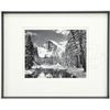 Image 1 : ANSEL EASTON ADAMS (American, 1902-1984) HALF DOME, MERCED RIVER, WINTER, YOSEMITE NATIONAL PARK, CA