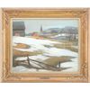 Image 1 : FRANK HENNESSEY (Canadian, 1893-1941) "EARLY SPRING ACROSS THE VALLEY"
