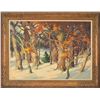 Image 1 : GARNET WILLIAM HAZARD (Canadian, 1903-1987) WOODS IN WINTER