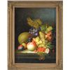 Image 1 : J. COLLINS (American, 20th Century) STILL LIFE OF FRUIT