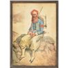 Image 1 : RALPH WORMSLEY CURTIS (American, 1854-1922) PORTRAIT OF A ZOUAVE SOLDIER