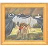 Image 1 : MIZZY (American, Mid-20th Century) OUTSIDE THE CIRCUS TENT