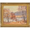 Image 1 : EMMA RUTH BURGESS (American, 1882- ) AUTUMN LANDSCAPE
