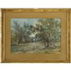 Image 1 : JAMES NORTHCOTE (American, 1822-1904) LANDSCAPE WITH SHEEP