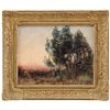 Image 1 : GEORGE A. BOYLE (British, 1826-1899) IMPRESSIONISTIC LANDSCAPE