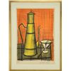 Image 1 : BERNARD BUFFET (French, 1928-1999) YELLOW EWER WITH GLASS