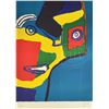 Image 1 : KAREL APPEL (Dutch, 1921-2006) "TETE DE FEMME"