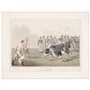 Image 2 : FIVE ANIMAL & SPORTING RELATED COLORED ENGRAVINGS ()