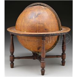 RARE 13-INCH WILSON TERRESTRIAL GLOBE.