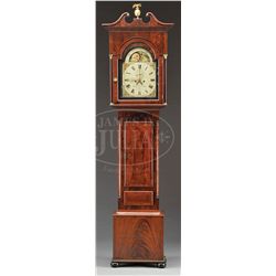 RARE FEDERAL NEW BRUNSWICK TALL CASE CLOCK.