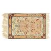 Image 1 : FINE SILK HEREKE RUG.