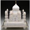 Image 1 : MINIATURE CARVED ALABASTER MODEL OF THE TAJ MAHAL.