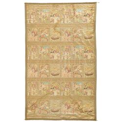 SILK WALL HANGING.