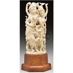 IVORY CARVING.