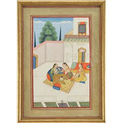 INDIAN MINIATURE PAINTING.