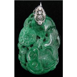 IMPORTANT JADE PENDANT.