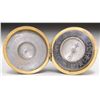 Image 3 : JAPANESE SILVER-CASED COMPASS AND SCAPHE SUNDIAL.