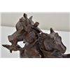 Image 3 : “Dainanko” Bushi Warrior bronze Japanese  warrior on horse approx. 13” in height, 14”  long and 5-1/