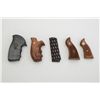 Image 2 : Lot of 5 pair of grips including 3 pair of  Smith & Wesson wood medallion grips, 1 pair  of Pachmayr