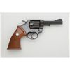 Image 1 : Colt Official Police MK III DA revolver, .38  Special cal., 4” barrel, blue finish,  checkered wood 