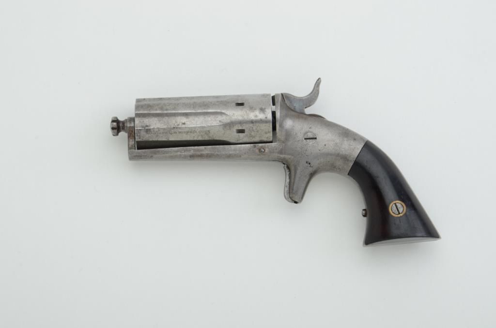 Bacon Arms Co. 6shot pepperbox pistol, .22 cal., 21/2” barrels