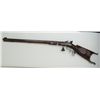 Image 2 : American Milwaukee style percussion Shutzen  rifle, silver mounted with select walnut  stocks, circa