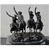 Image 2 : Quality re-cast of Frederic Remington’s  iconic large bronze Coming Through The Rye,  approx. 32” lo