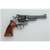 Image 1 : Smith & Wesson Model 27-2 DA revolver, .357  Magnum cal., 6” pinned barrel, blue finish,  checkered 