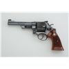 Image 2 : Smith & Wesson Model 27-2 DA revolver, .357  Magnum cal., 6” pinned barrel, blue finish,  checkered 